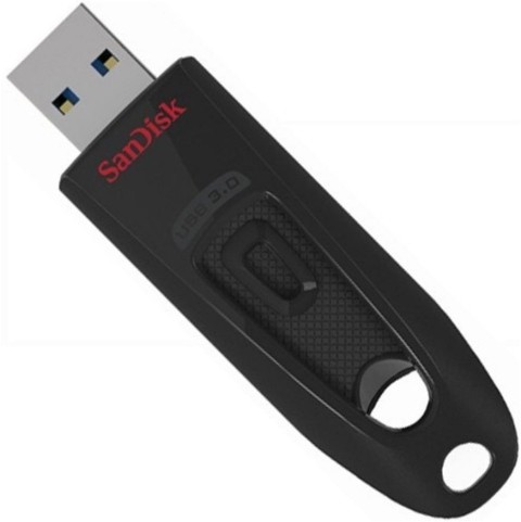 USB DRIVE SANDISK CRUZER ULTRA | 64GB USB 3.0 SDCZ48-O64G-U46