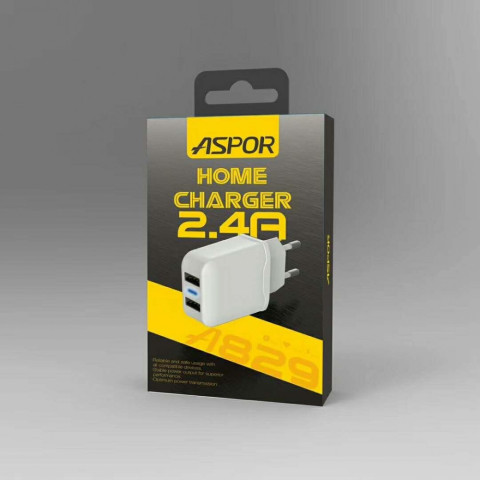 MBUSHES FAST CHARGE ASPOR A829 | USB/MICRO 2.4A