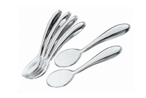 LUGE PER QAJ SET 6PCS GREY TEASPOONS CM12 FEELING 21730000