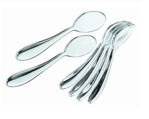 LUGE PER QAJ SET 6PCS WHITE TEASPOONS CM12 0731400