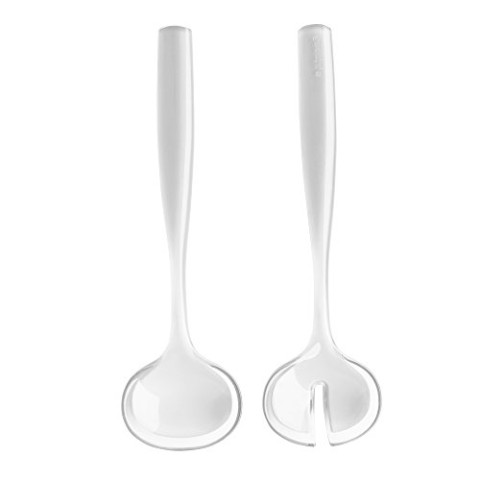 LUGE PER SHERBIM GUZZINI WHITE SALAD SERVERS GRACE 29730000