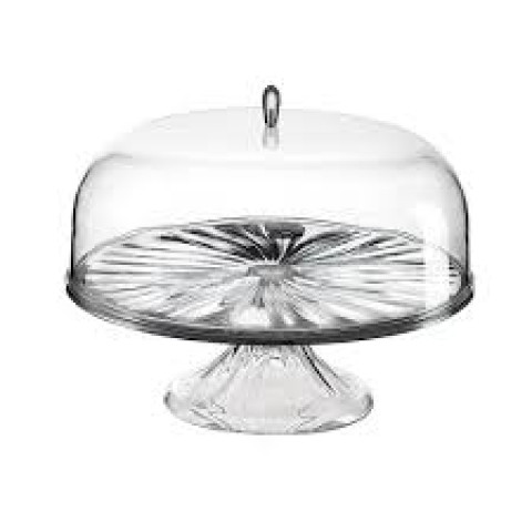 CAKE STAND WITH DOME 33 CM 24940016