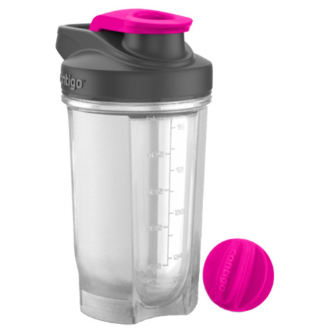 SHAKE & GO SHISHE PER FITNES  590ML (ROZË NEONI) 1000-0388