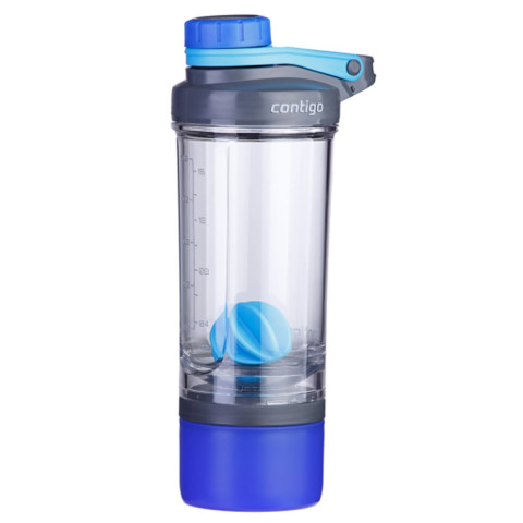 SHAKE & GO SHISHE PER FITNES - 650ML (BLU) 1000-0649