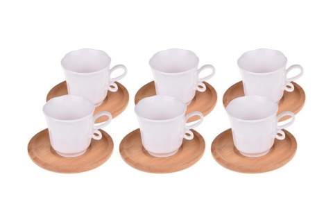 SET ME FILXHANA PER KAFFE BAMBUM 6PCS