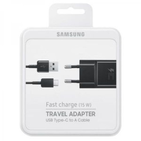 MBUSHES FAST CHARGING SAMSUNG EPTA20 | 15W USB-A/TYPE-C 1.5M BLACK