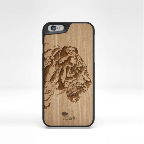 Wooden Case Crying Tiger For Iphone 6 6s