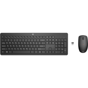 TASTIERE DHE MOUSE HP 230 | WIRELESS 1600DPI BLACK