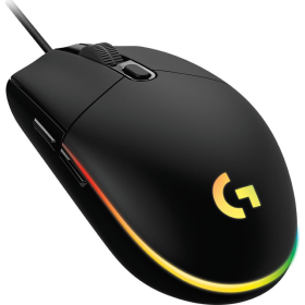 MOUSE GAMING LOGITECH G102 | WIRED USB-A LIGHTSYNC BLACK