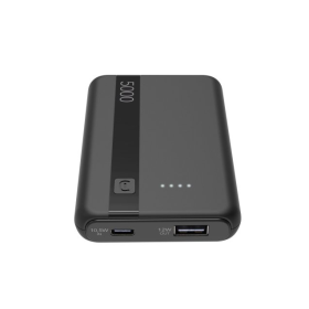 POWER BANK CELLULARLINE PBENTRY5000K | 5000MAH I ZI