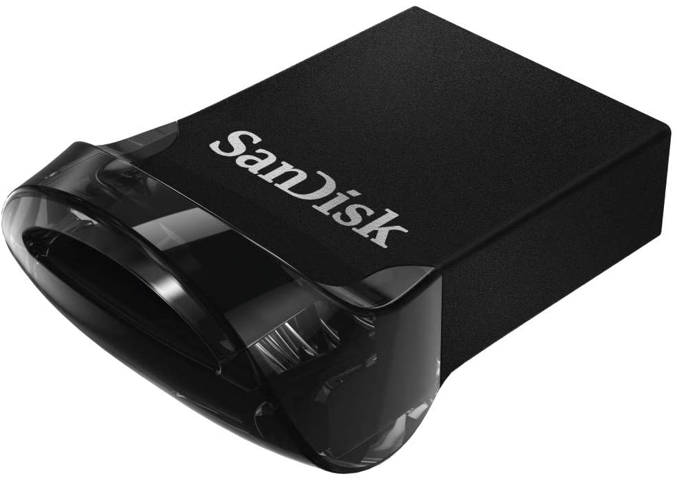 Usb Drive Sandisk Ultra Fit | 64Gb Usb 3.1 Black Sdcz430-O32G-G46