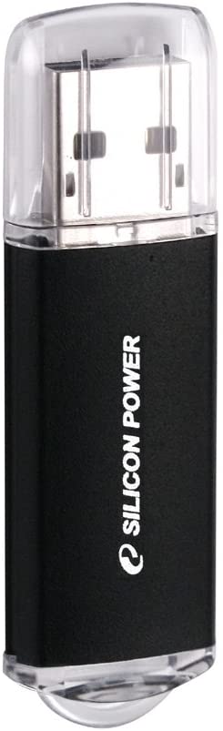 Usb Drive Silicon Power Ultima U02 | 8Gb Usb 2.0 Black