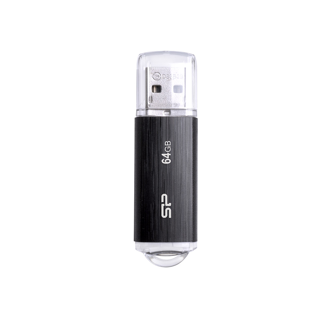 Usb Drive Silicon Power Ultima U02 | 64Gb Usb 2.0 Black