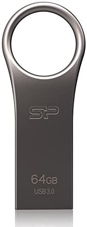 Usb Drive Silicon Power Jewel J80 | 64Gb Usb 3.2 Shock/Waterproof Silver