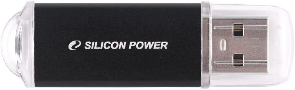 Usb Drive Silicon Power Ultima U02 | 32Gb Usb 2.0 Black
