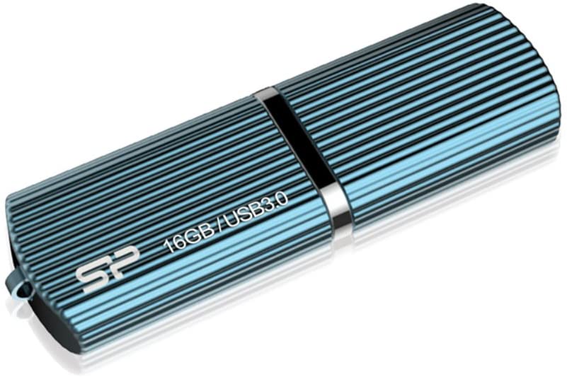 Usb Drive Silicon Power Marvel M50 | 16Gb Usb 3.2 Aqua Blue
