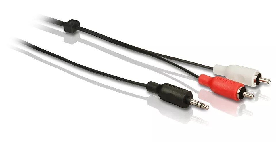 Kabllo Audio Philips Swa2527W/10 | Aux/2Rca 1.5M Black