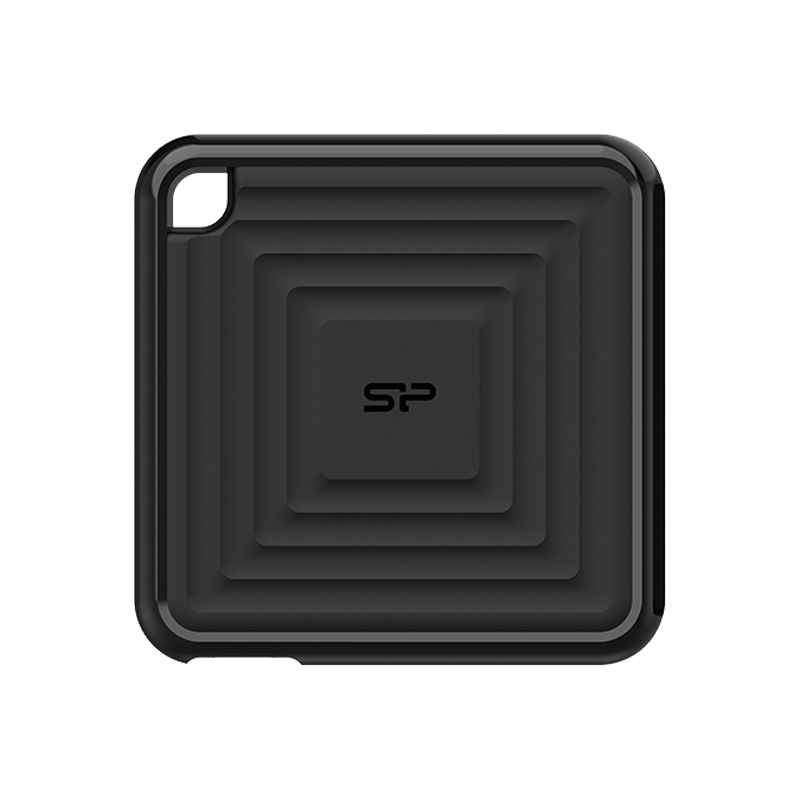 PORTABLE SSD SILICON POWER PC60 | 240GB 3.2 TYPE-C 550MB/s BLACK