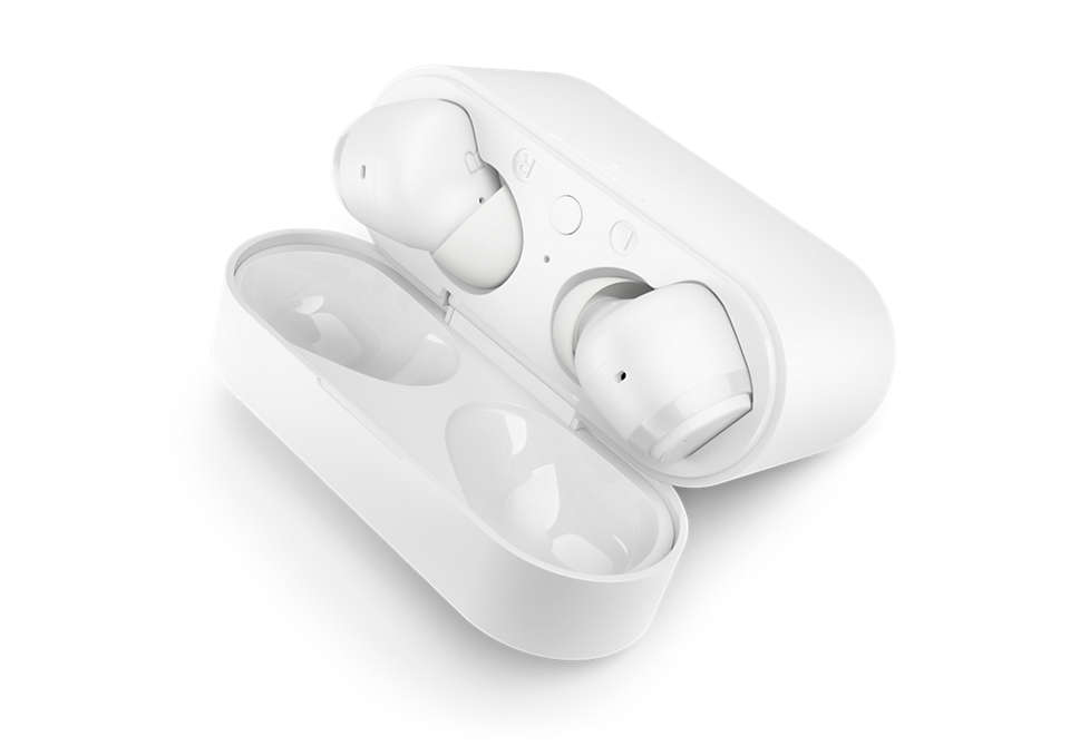 KUFJE BUDS PHILIPS TAT3217WT/00 | WIRELESS IPX5 SPLASH MIC IN-EAR BLACK