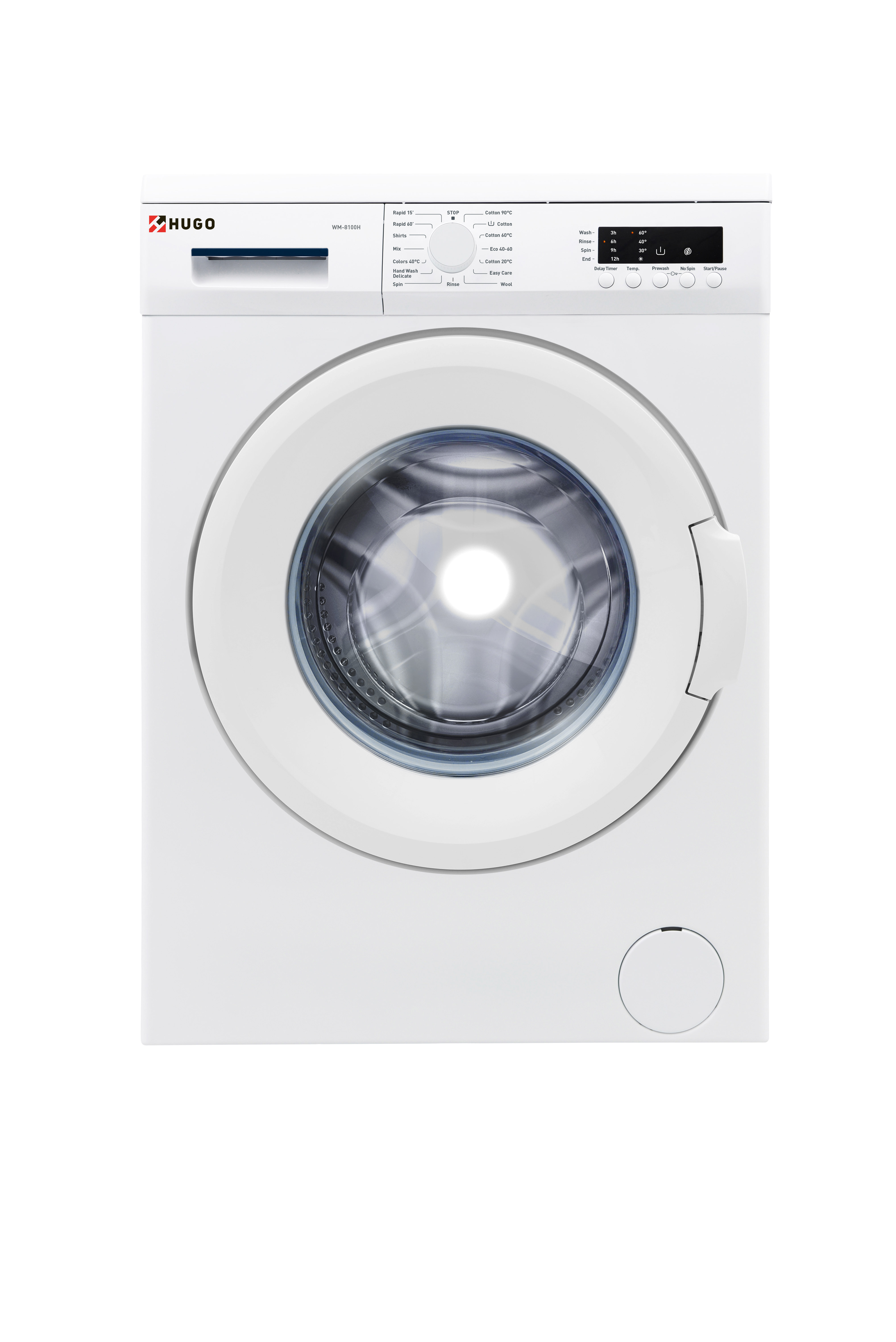 Rrobalarëse Hugo WM-8100H, 8 kg, 1000 rpm