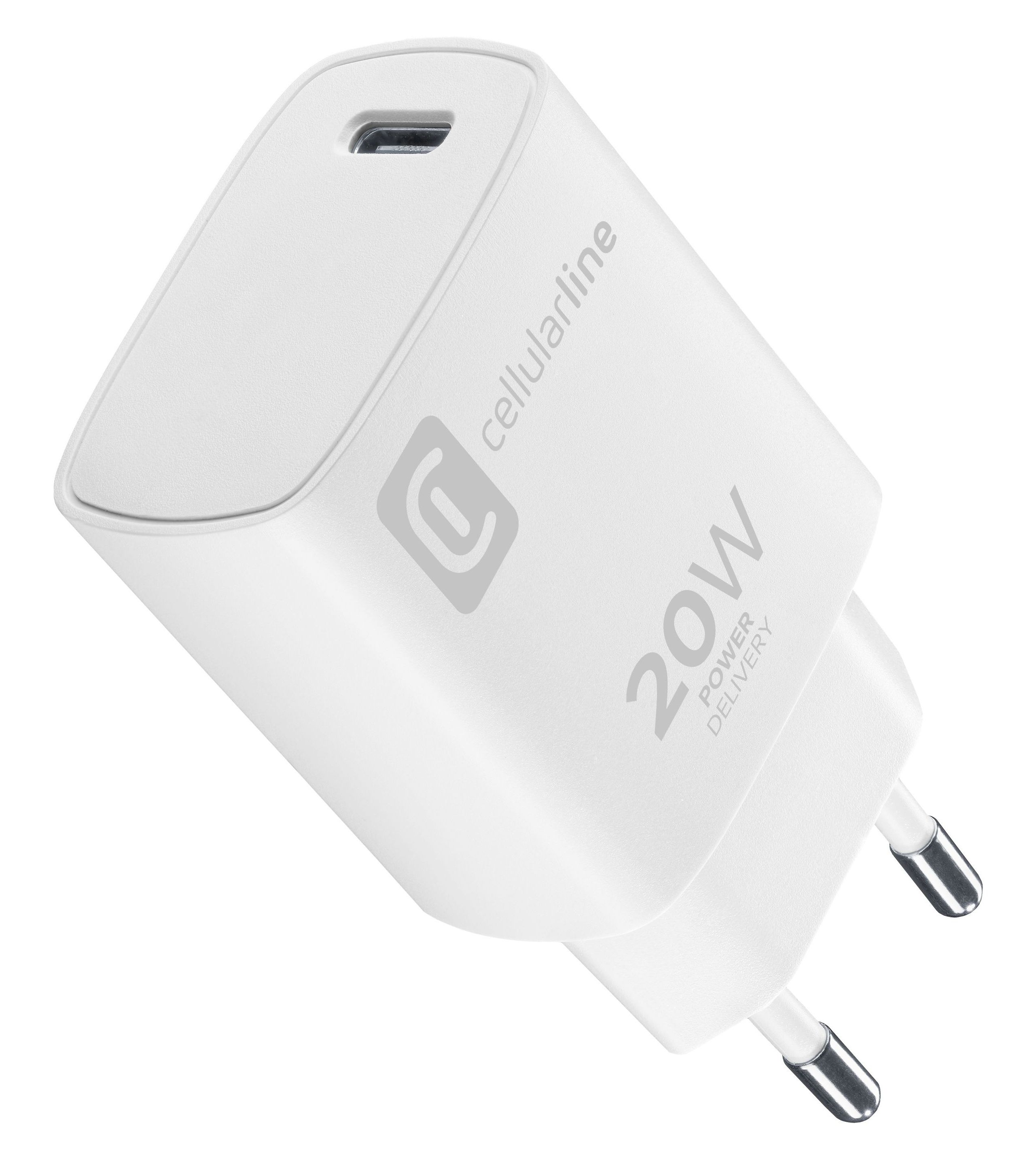 MBUSHES CELLULARLINE PER IPHONE ACHIPHUSBCPD20SMLW WHITE 20W