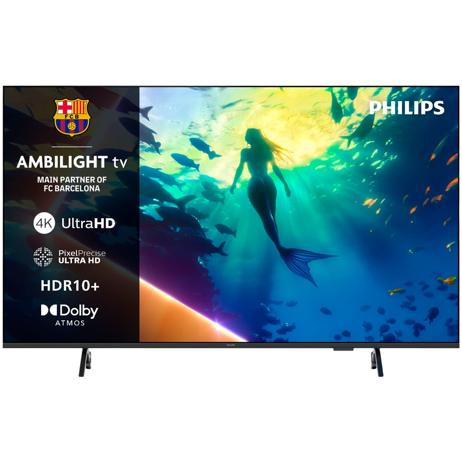 Televizor Philips 55Pus8010/12 | 55" Led 4K Ambilight Smart Tv Titan