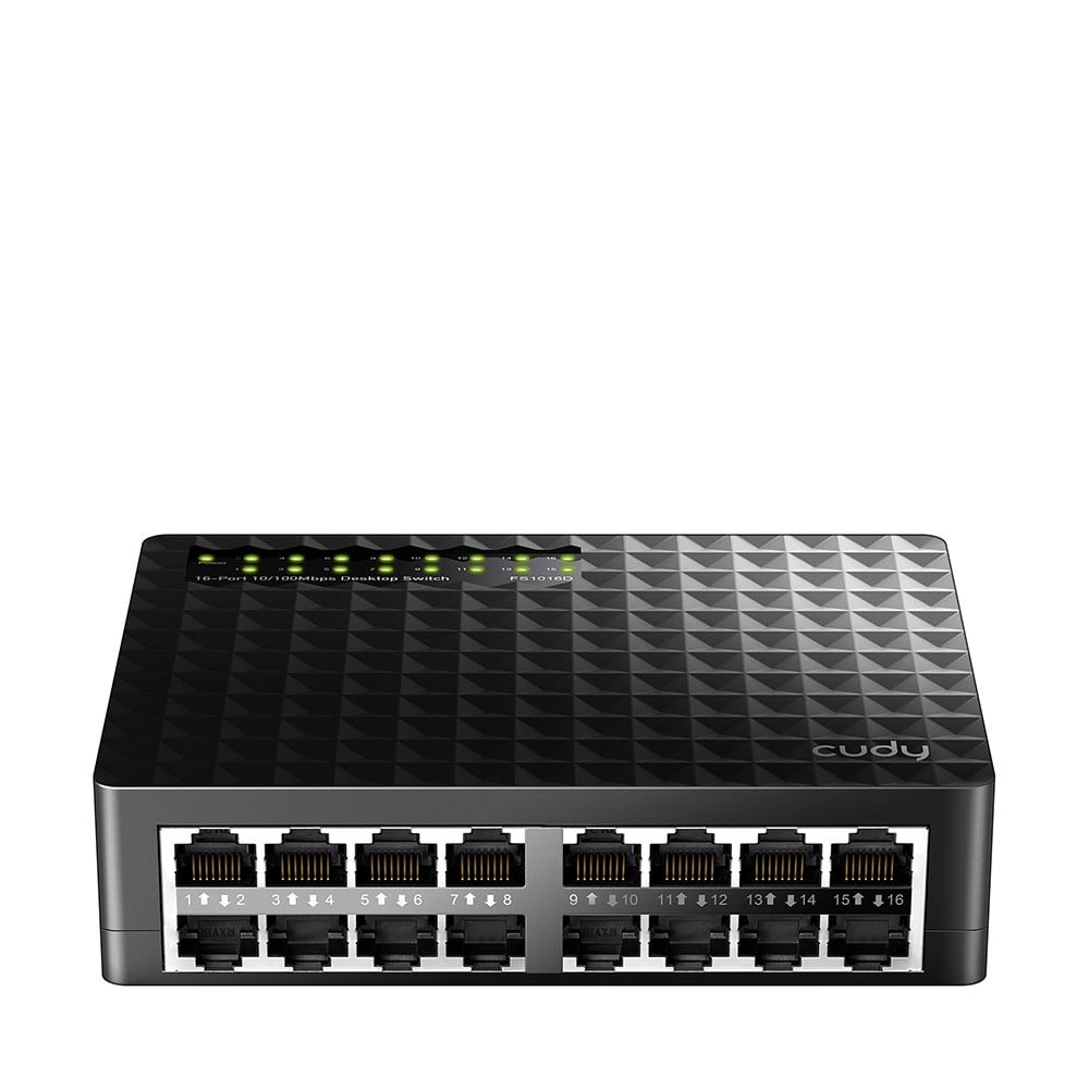 SWITCH CUDY FS1016 | 16 PORT 10/100 MBPS