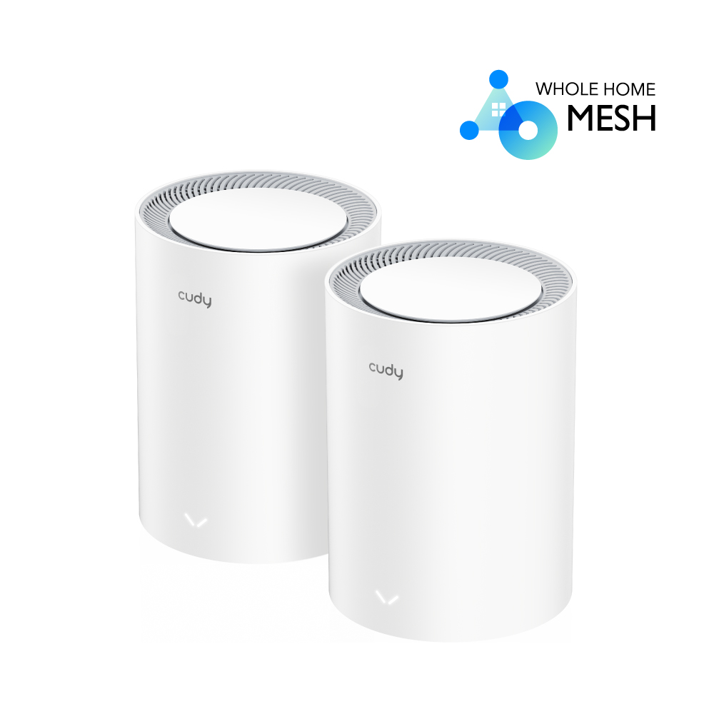 WIRELEES MESH 2-PACK CUDY M1800-AX1800 WIFI 6