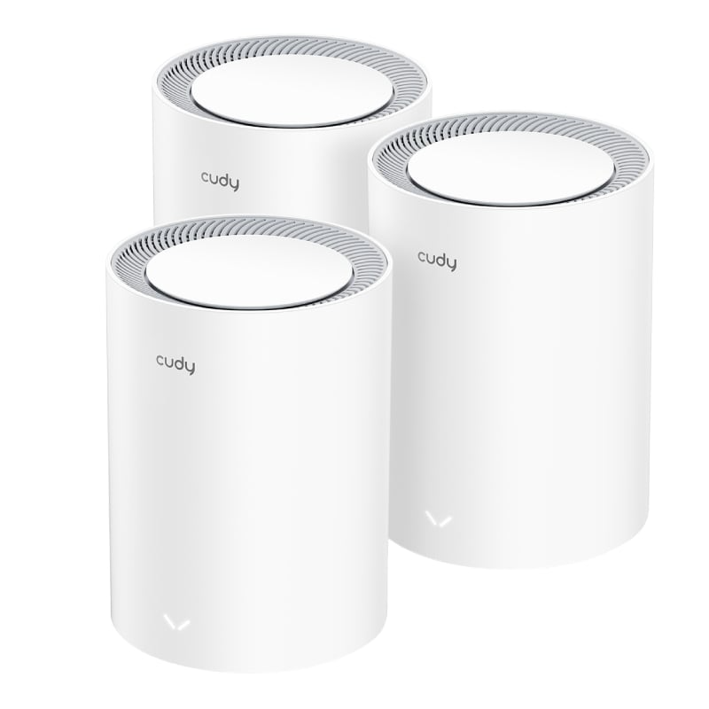WIRELEES MESH 3-PACK CUDY M1800-AX1800 WIFI 6