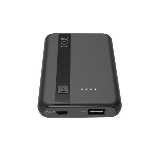 POWER BANK CELLULARLINE PBENTRY5000K | 5000MAH I ZI