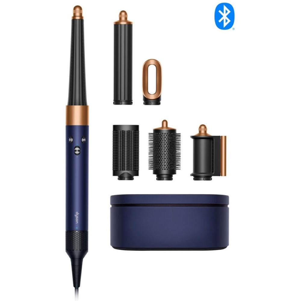 STILIZUES FLOKESH DYSON AIRWRAP I.D. 107163 PRUSSIAN BLUE/RICH COPPER STRAIGHT+WAVY