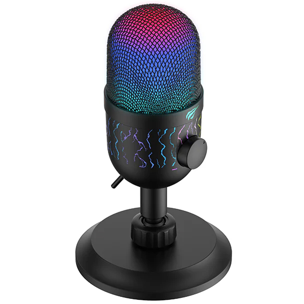 MIKROFON GAMING HAVIT GK52 | RGB