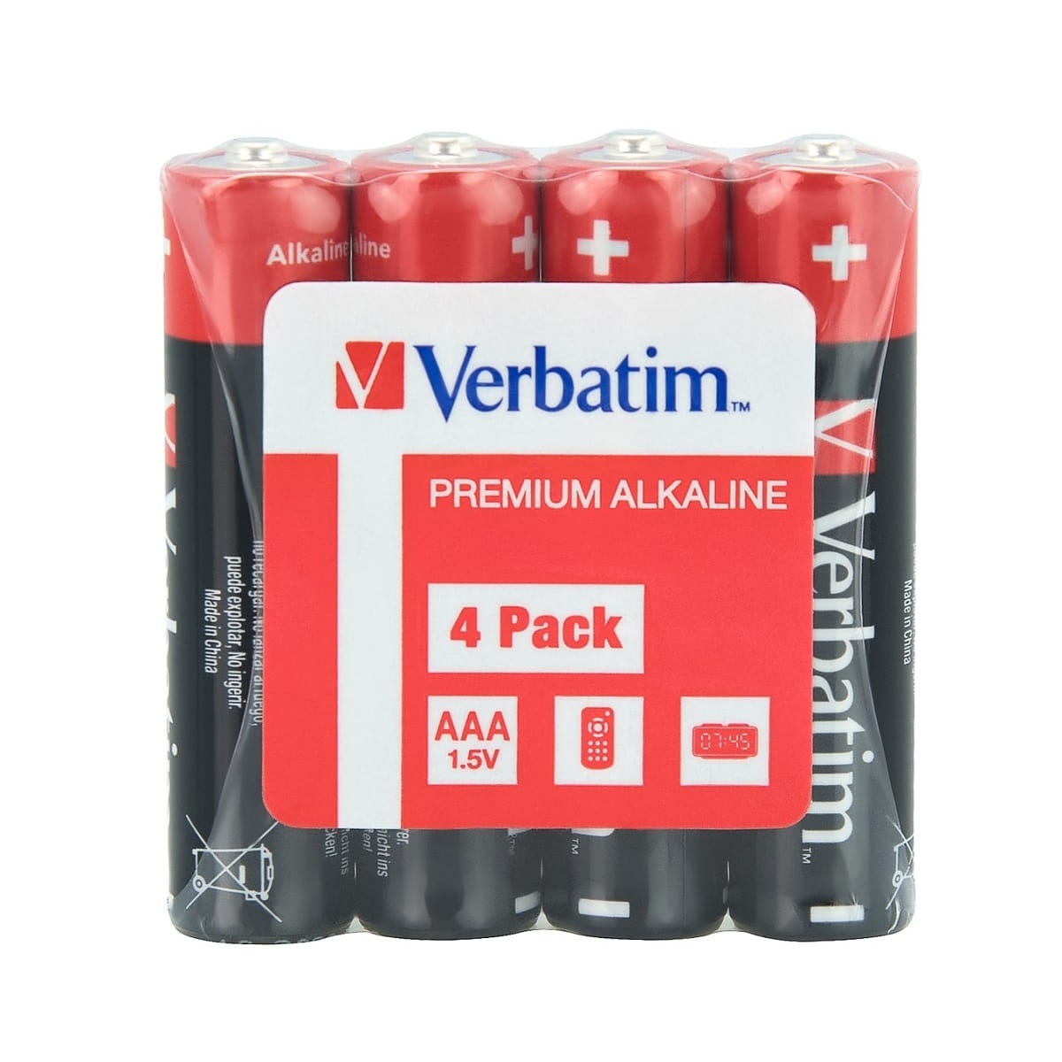 BATERI VERBATIM VBLR03 | PREMIUM ALKALINE LR03 / 4
