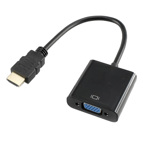 KONVERTER SBOX HDMI/VGA | M/F BLACK