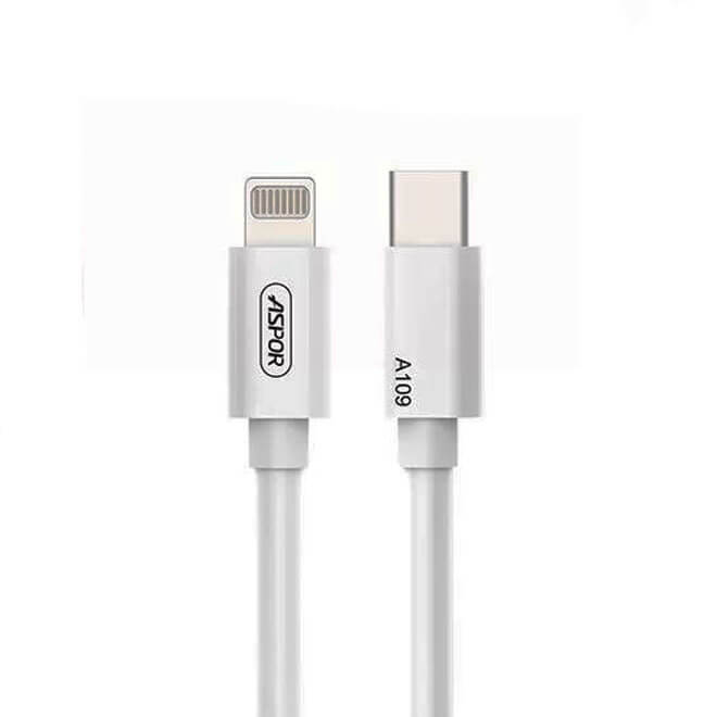 KABLLO FAST CHARGE ASPOR A109 | USB-C/ LIGHTING 1M 2.0A
