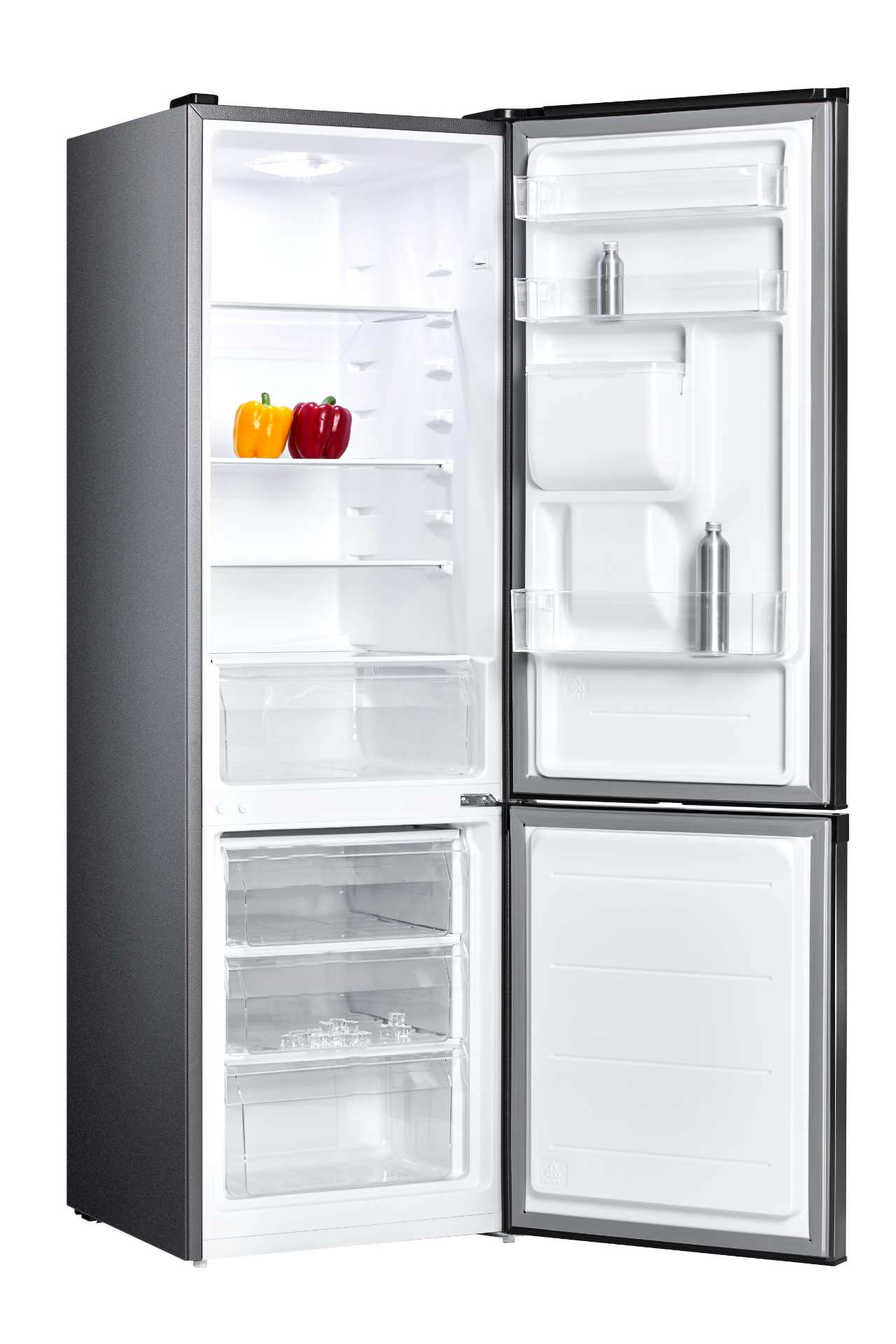 FRIGORIFER I KOMBINUAR HUGO SRD-358DB GREY 178CM